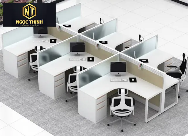 CỤM BÀN LÀM VIỆC VĂN PHÒNG - CBLVVVP04